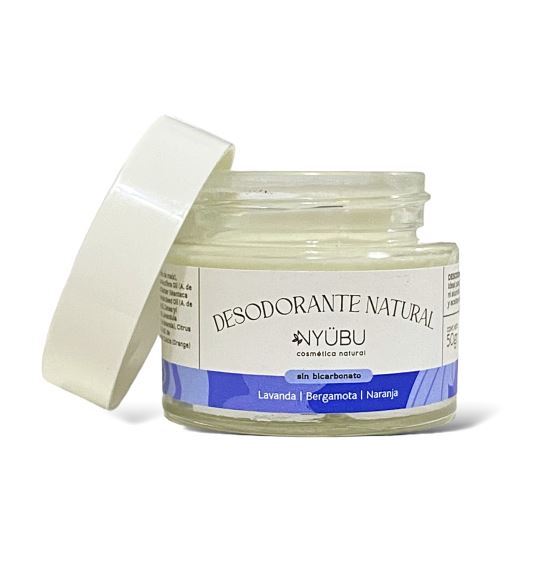 Desodorante En Crema Natural - Lavanda, Bergamota y Naranja 50 g