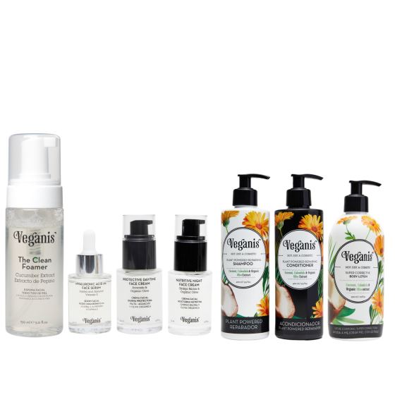 Combo Rutina Completa Capilar + Corporal + Facial Veganis