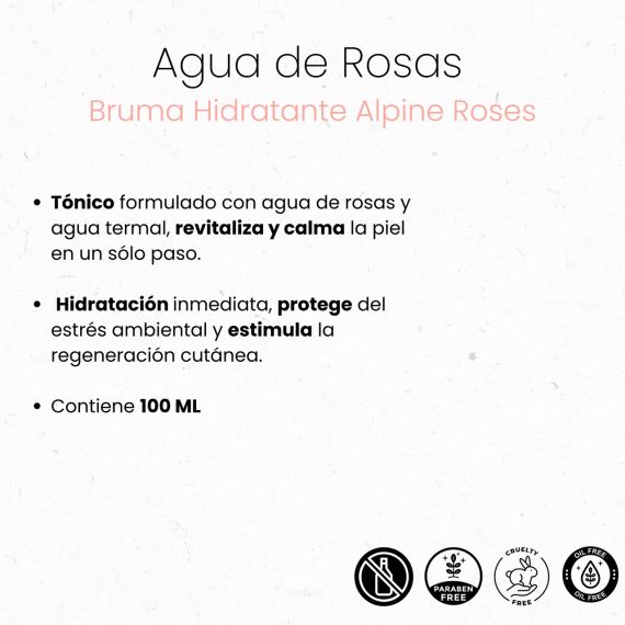 Kit Facial Bruma + Crema + Contorno de Ojos Alpine Roses Idraet