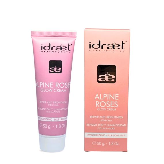 Kit Facial Bruma + Crema + Contorno de Ojos Alpine Roses Idraet