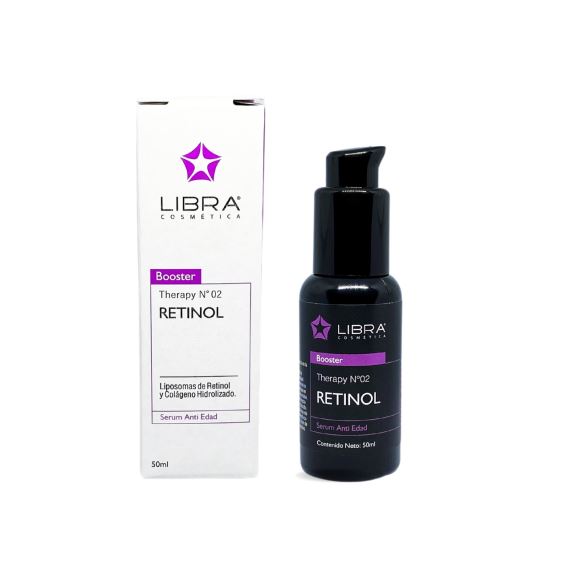 Serum Booster Facial Retinol Antiedad Colageno 50 ml Libra