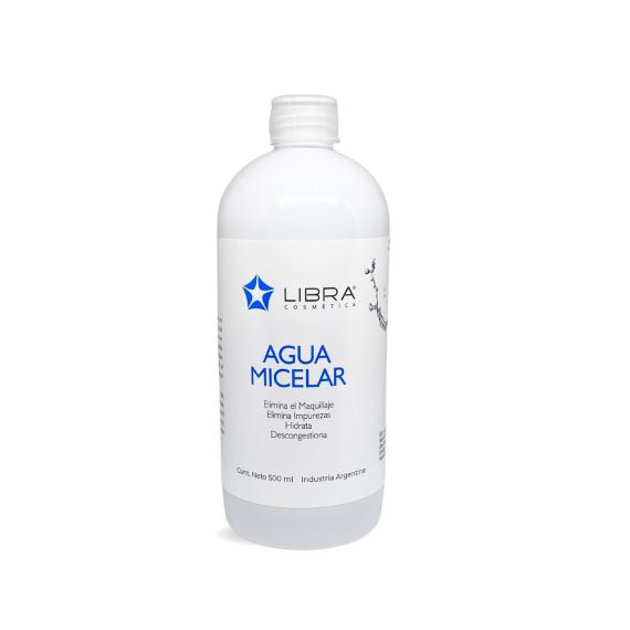 Agua Micelar Facial Descongestiva Todo En Uno 500 ml Libra