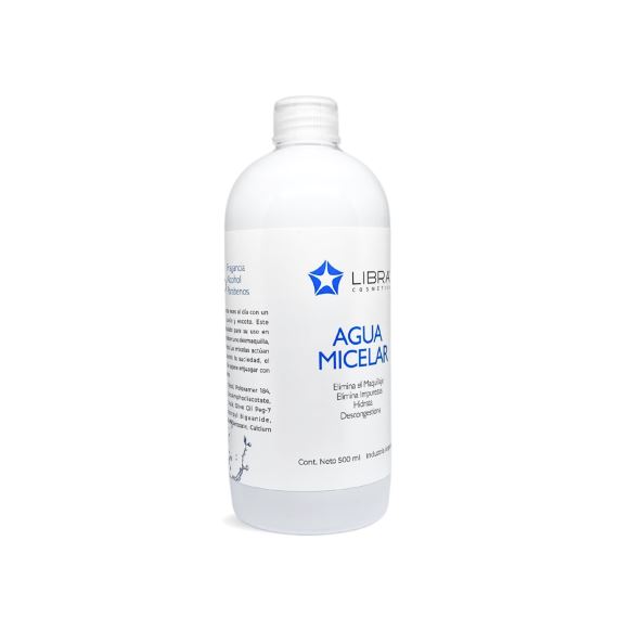 Agua Micelar Facial Descongestiva Todo En Uno 500 ml Libra