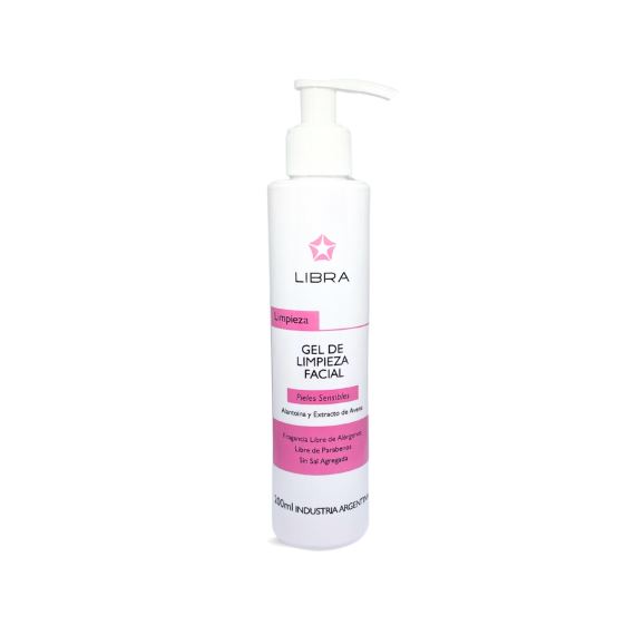 Gel de Limpieza Facial Piel Sensible Avena 200 ml Libra