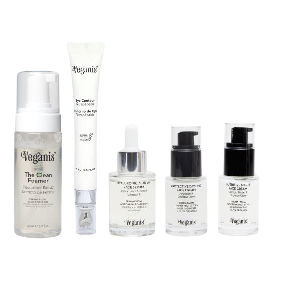 Combo Kit Rutina Facial Completa Descongestiva Veganis