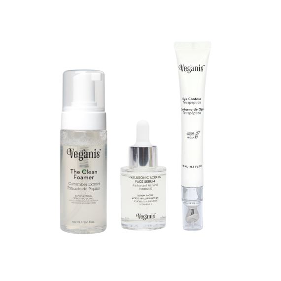 Combo Kit Rutina Facial Diaria Descongestiva Veganis