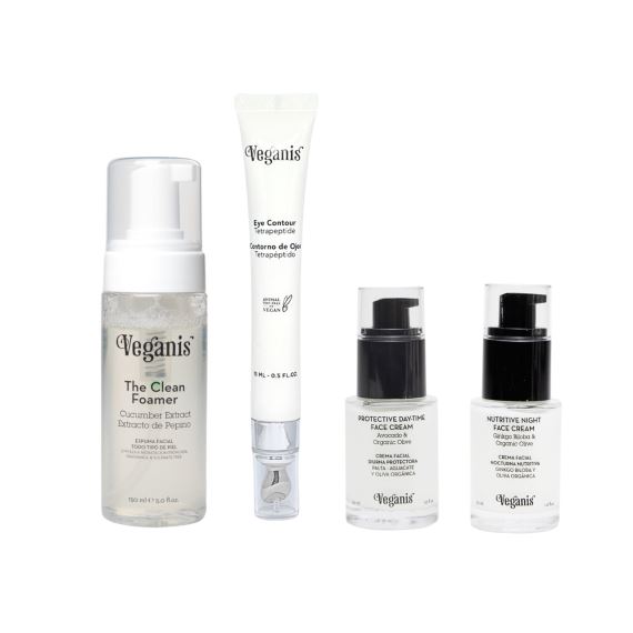 Combo Kit Rutina Facial Hidratante y Descongestiva Veganis