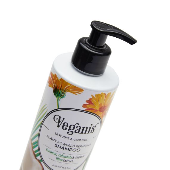 Shampoo Plant Powered Renovador De Coco Reparación Total 400ml Veganis