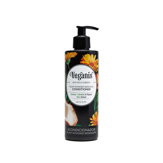 Acondicionador Plant Powered Renovador De Coco Reparación Total 400ml Veganis