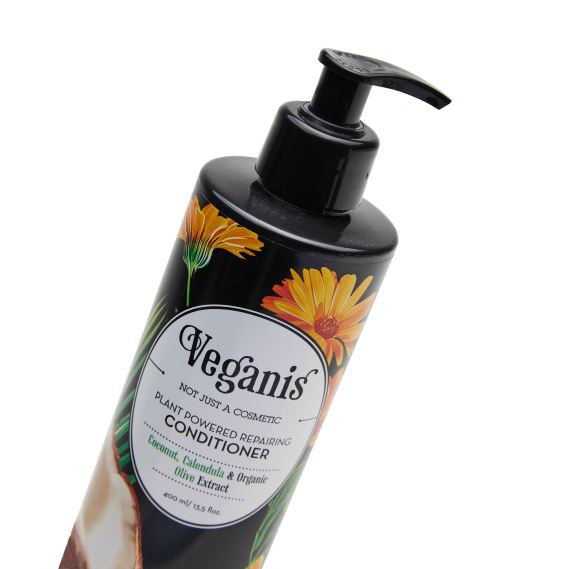 Combo Shampoo + Acondicionador Renovador De Coco 400ml Veganis