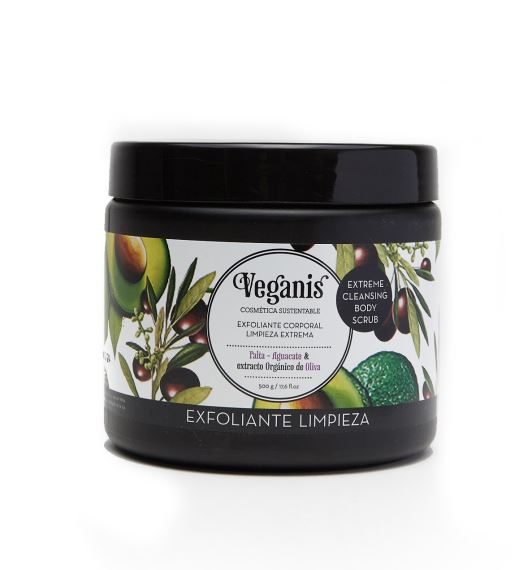 Combo Crema Corporal + Exfoliante Palta y Oliva 500ml Veganis 