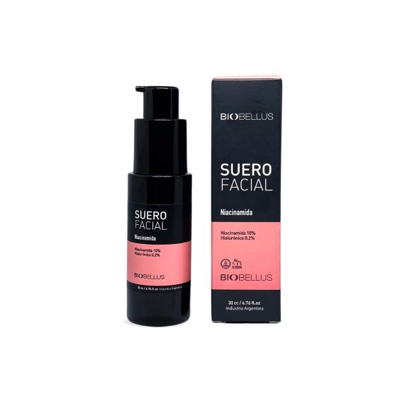 Suero Facial Niacinamida 10% Hidratante 30 ml Biobellus