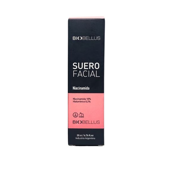 Suero Facial Niacinamida 10% Hidratante 30 ml Biobellus