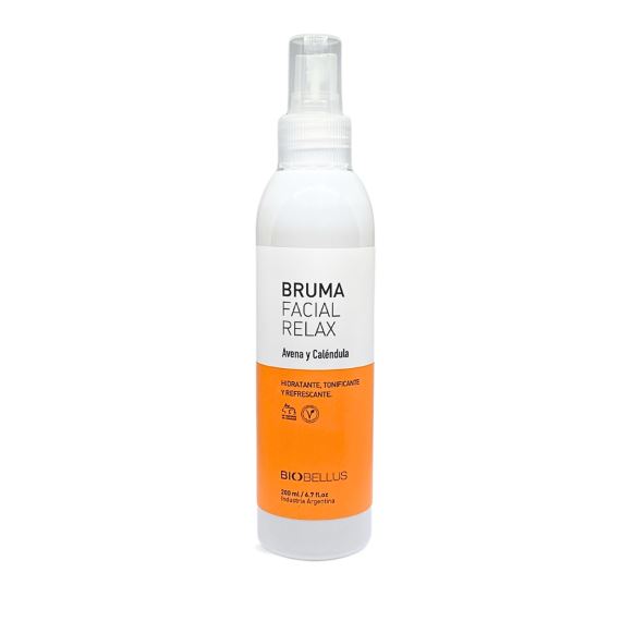 Bruma Facial Relax Avena y Calendula 200 ml Biobellus