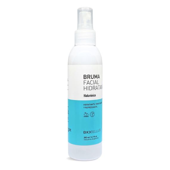 Bruma Facial Hidratante Acido Hialuronico 200 ml Biobellus