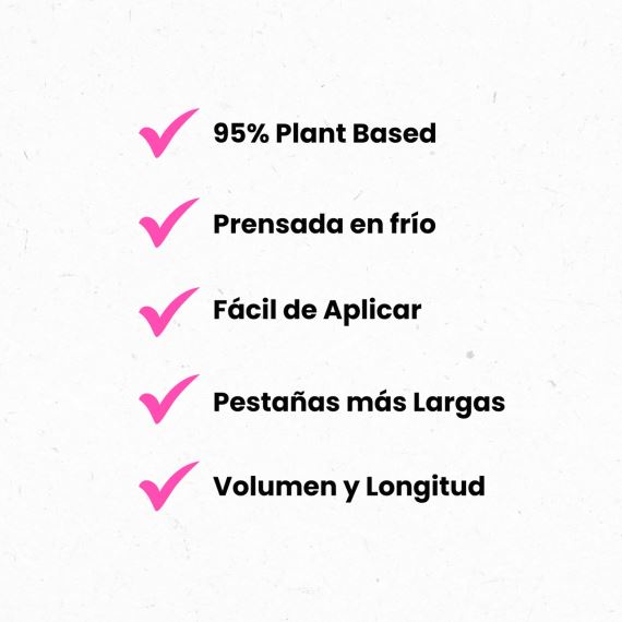 Aceite de Ricino Pestañas Crecimiento Biotina 5 ml Veganis